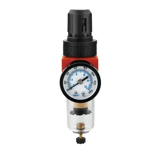 Air Pressure Paint Spray Gun Filter Regulator Gauge Air Compressor Water Oil Separator Water Filter