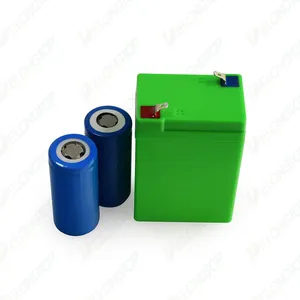 Paquete de batería recargable para UPS, fosfato de hierro y litio, 6V, 4,5ah, 6,5ah