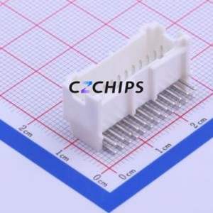 S24B-PADSS-1(LF)(SN) Wire-to-Board Pin Header Bent Lead Through Hole,P=2mm Connector 2x12P 2mm Right Angle Insert PAD - Product Image 1
