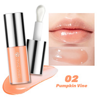 Huile à lèvres végétalienne OEM ODM aux minéraux liquides, 6 couleurs, effet bonbon menthe, repulpante, hydratante et anti-gerçures pour le soin des lèvres
