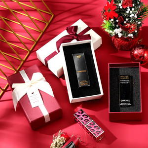 Bolso de mano con caja de regalo Rectangular de lujo personalizado para lápiz labial Perfume Idea de regalo de cumpleaños Delineador de papel exquisito Esponja reciclada - Product Image 2