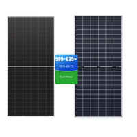 Modules photovoltaïques haute performance 595~625M Panneaux solaires monocristallins pour centrales électriques