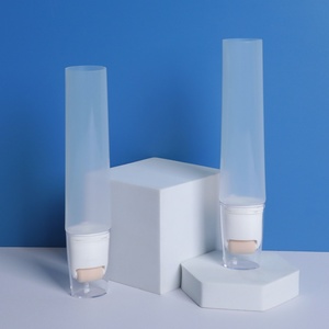Tube souple vide de 20 ml pour cosmétiques, avec applicateur à bille, idéal pour lotion corporelle, nettoyant visage, crème contour des yeux et massage. - Product Image 4