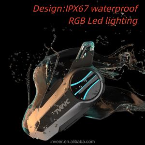 Inveer <span class=keywords><strong>Intercomunicador</strong></span> Dúplex para Motocicleta de 1000m con Bluetooth para Accesorios de Casco X1Pro Auriculares para Casco Cascos Para Moto - Product Image 4