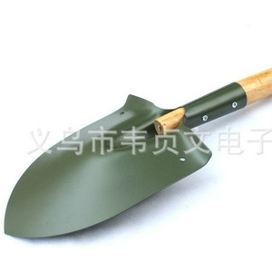 Ls-112 พลั่วอเนกประสงค์ ใบมีดขนาด 13 1 2 นิ้ว ด้ามจับรูปตัว D สีเขียว เครื่องมือสำหรับตั้งแคมป์กลางแจ้ง - Product Image 5