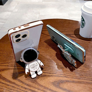 Funda de teléfono con soporte plegable de astronautas creativos para Iphone 16 Pro Max 17 Air 15 Plus 14 13 <span class=keywords><strong>Mini</strong></span> 12 11 Pro Max 7/8 Plus - Product Image 2
