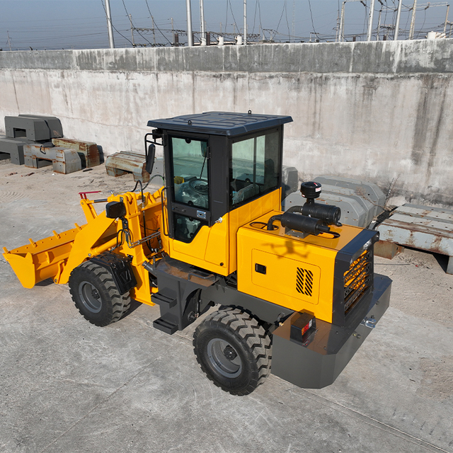 CE-Certified 800kg Mini Articulated Electric Wheel Loader for Agricultural and Landscaping Applications, Manufactured in China.
