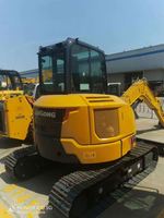 Nouvelle mini-excavatrice Liugong 9055F de 5,5 tonnes, excavatrice diesel à faible consommation de carburant pour travaux de terrassement, fournisseur chinois pour l'exportation