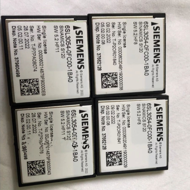 New and Original 6SL3054-0FC00-1BA0 S120 Flash Stock in Warehouse