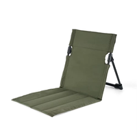 Chaise pliante d'extérieur en aluminium léger personnalisée - Chaise de camping compacte pour les voyages avec sac de rangement, livraison directe disponible