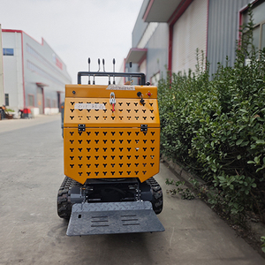 <span class=keywords><strong>Bétonnière</strong></span> mobile portable à essence avec moteur et pompe, haute efficacité, auto-chargeante, sur chenilles - Product Image 4