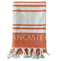 Serviettes de plage turques en gros, design gratuit, faible MOQ, logo personnalisé, serviettes de bain de luxe pour l'extérieur, grandes serviettes de plage en coton