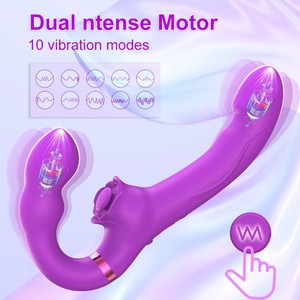 Massaggiatore Corpo Senza Fili 2025 Novità, 10 Livelli, Ricaricabile USB, Telecomando Wireless, Design Portatile in Silicone Morbido - Product Image 2