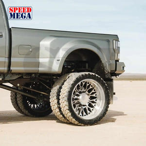 ล้อรถบรรทุกซุปเปอร์ซิงเกิลแบบฟอร์จ ขัดเงาโครเมียมขอบลึก ขนาด 20 22 24 26 30 28 นิ้ว 6x139.7 8x170 สำหรับ GMC Chevy F-350 F-250 - Product Image 3