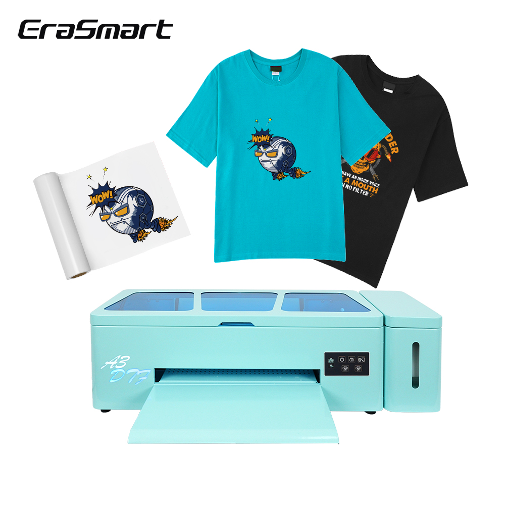 Earasmart Новейшего Поколения от производителя A3 35 см 1390 DTF принтер струйная настольная печатная машина для футболок для малого бизнеса