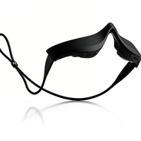 Nouvelles Lunettes de Massage 3D Multifonctionnelles Mains Libres 2026 avec Thérapie par Lumière Rouge pour le Contour des Yeux, 4 Modes de Massage des Yeux pour les Poches sous les Yeux