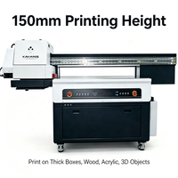 Mesin Inkjet Digital Spot UV Printer E120 PRO 120x90cm dengan Efek Emboss 3D & Gloss