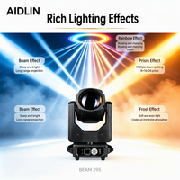 Projecteur à faisceau mobile 295W DMX512, double prisme, 13 couleurs, Gobo, pour mariage, fête, discothèque, concert