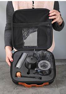Kit de cafetière manuelle à filtre pour voyage en plein air Maxfree avec sac - Product Image 6