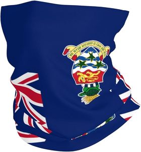 Productos con Estampado de la Bandera de las Islas Caimán en Oferta, Juego de Bolsas con la Bandera de las Islas Caimán, Bufanda, Diadema y Broches para Actividades al Aire Libre - Product Image 5