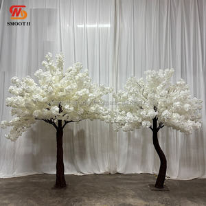 Árbol Artificial de Flores de Cerezo Blanco en Forma de S de LEDA, de 3, 4 y 5 pies, para Decoración de Bodas y Eventos - Product Image 3