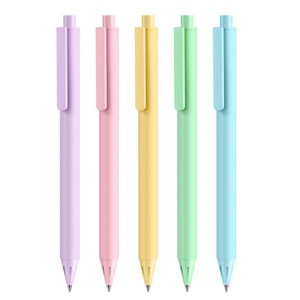 Stylos à encre gel rétractables avec logo personnalisé, pointe de 0,5 mm, 5 couleurs vibrantes pour le journalisation, la prise de notes, le <span class=keywords><strong>dessin</strong></span>, les étudiants, la papeterie scolaire - Product Image 4