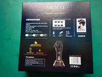 MIOCO M9618 Alat Cukur Rambut Profesional Kit Barber Isi Ulang Pisau DLC 9000rpm Motor BLDC 5-Tingkat Pengaturan USB Elektrik