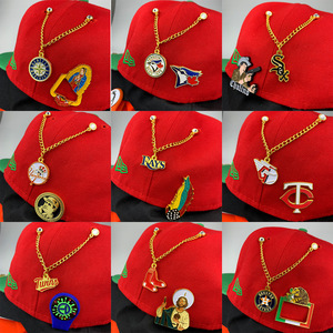 Baseball Team Logo Pendants Alloy Necklace Charms For Fans Gift <b>Accessory</b> - Product Image 4