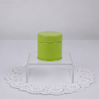 Boîtes en fer blanc personnalisées pour matcha avec couvercles hermétiques pour le stockage de matcha en poudre de qualité alimentaire et la conservation de la fraîcheur du thé