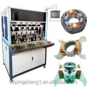 Máquina automática de enrolamento de fio de cobre para motor CNC, rotor, estator, Trody Alcore