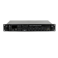 Amplificateur 5 zones OEM & ODM, amplificateur PA à tension constante 70V/100V avec mixeur, personnalisable pour les systèmes de musique d'ambiance