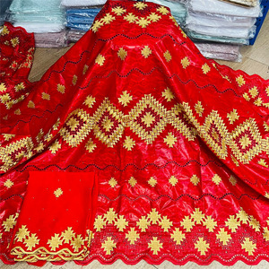 Nouvelle Robe BaZan en Tissu Pur Coton pour Femmes Nigérianes – Vente en Gros - Product Image 6