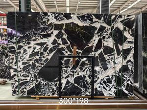 แผ่นหินแกรนิตธรรมชาติขัดเงาแบบโมเดิร์น แวนโกห์ หนา 18 มม. หินอ่อนรักษ์โลก เหมาะสำหรับใช้ในโรงแรม เคาน์เตอร์ครัว เคาน์เตอร์ครัวแบบเกาะกลาง - Product Image 3