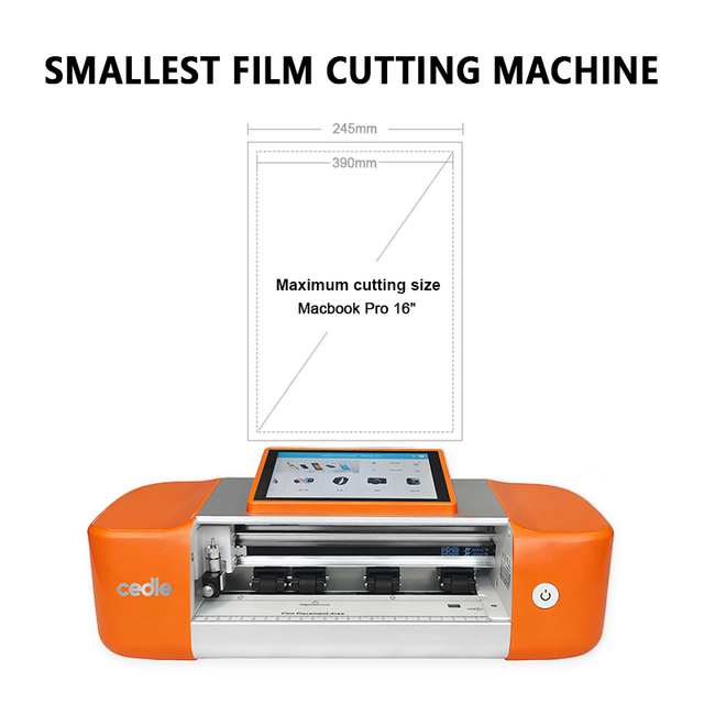 Smallest Mini Screen Protector Cutting Machine 16 Inch Universal Laptop Hydrogel Film Cutter for Phone Tablet Repair Shop