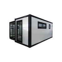 Maisons préfabriquées en conteneur 20 pieds/30 pieds Mobile Mobile Smart Pods Serre Cabine Appartements Bureau Hôtel 20 pieds/40 pieds