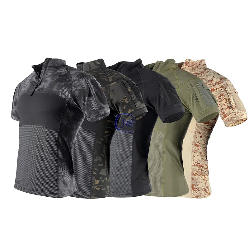 G4 Tricoté Demi Manches Extérieur CS Game Training Shirt Tactical Frog Suit Camouflage T-shirt