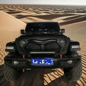 Grille avant Maiker pour Jeep Wrangler JL et Gladiator JT Grille en ABS Accessoire de voiture Style tout-terrain - Product Image 2