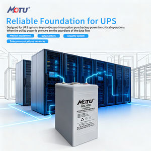 Systèmes UPS MOTU 2V 600Ah et 200Ah 2V pour salles informatiques hors réseau, équipements marins, batteries VRLA sont également disponibles. - Product Image 6