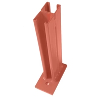 Plaque de base réglable de haute qualité pour poteau Unistrut, supports sismiques, accessoires pour profilés en C, support de montage pour canaux en acier