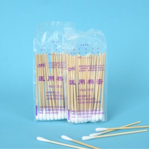 Hisopos de Algodón Médico de 10 cm, 25 Unidades, Estériles, para Uso Hospitalario, Farmacéutico y de Belleza - Product Image 1