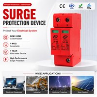 Parafoudre AC T2 20kA 40kA 385V 2P, dispositif de protection contre les surtensions, parafoudre PV certifié CE pour équipements électroniques