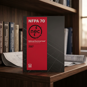NFPA 70 National Electrical Code 2017 Edition Adult <b>Education</b> English Paperback <b>Book</b> 8.5x11 Inches - Product Image 1