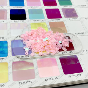 Mult-màu 5mm lỏng <span class=keywords><strong>Sequins</strong></span> paillettes cho thủ công mỹ nghệ và túi xách Vòng <span class=keywords><strong>Sequins</strong></span> may mặc đám cưới Pet Vòng <span class=keywords><strong>Sequins</strong></span> phẳng - Product Image 2