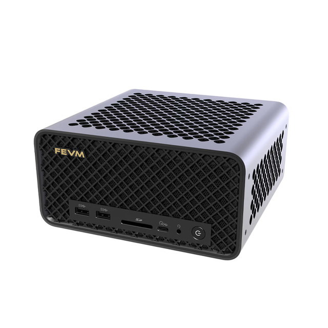 FA80G Mini Graphics Workstation Gaming Desktop PC Barebone System (No RAM and Storage)