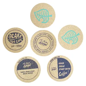 2023 New Product Custom Promotional Gifts Round EVA Coaster Coasters For Drink Mat