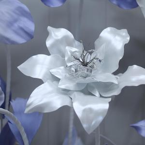 C660 vendita calda gigante EVA <span class=keywords><strong>fiori</strong></span> <span class=keywords><strong>fiori</strong></span> artificiali gruppo per la visualizzazione di finestre decorazione di nozze sfondo decorazione della casa - Product Image 4