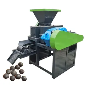 Máquina de prensa de bolas de yeso desulfurado personalizada de alta calidad, máquina de briquetas de carbón, máquina de prensa de bolas de coque de petróleo