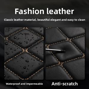 2025 Portable pliable arrière SUV siège de voiture enfants lit de voyage avec accessoires intérieurs en cuir pour le voyage en voiture - Product Image 2