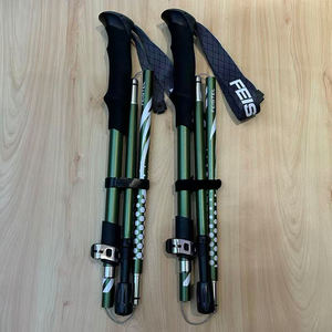 Bastones de Trekking Plegables Personalizables al por Mayor, <span class=keywords><strong>Precio</strong></span> de Fábrica, Bastones de Senderismo Ajustables - Product Image 5