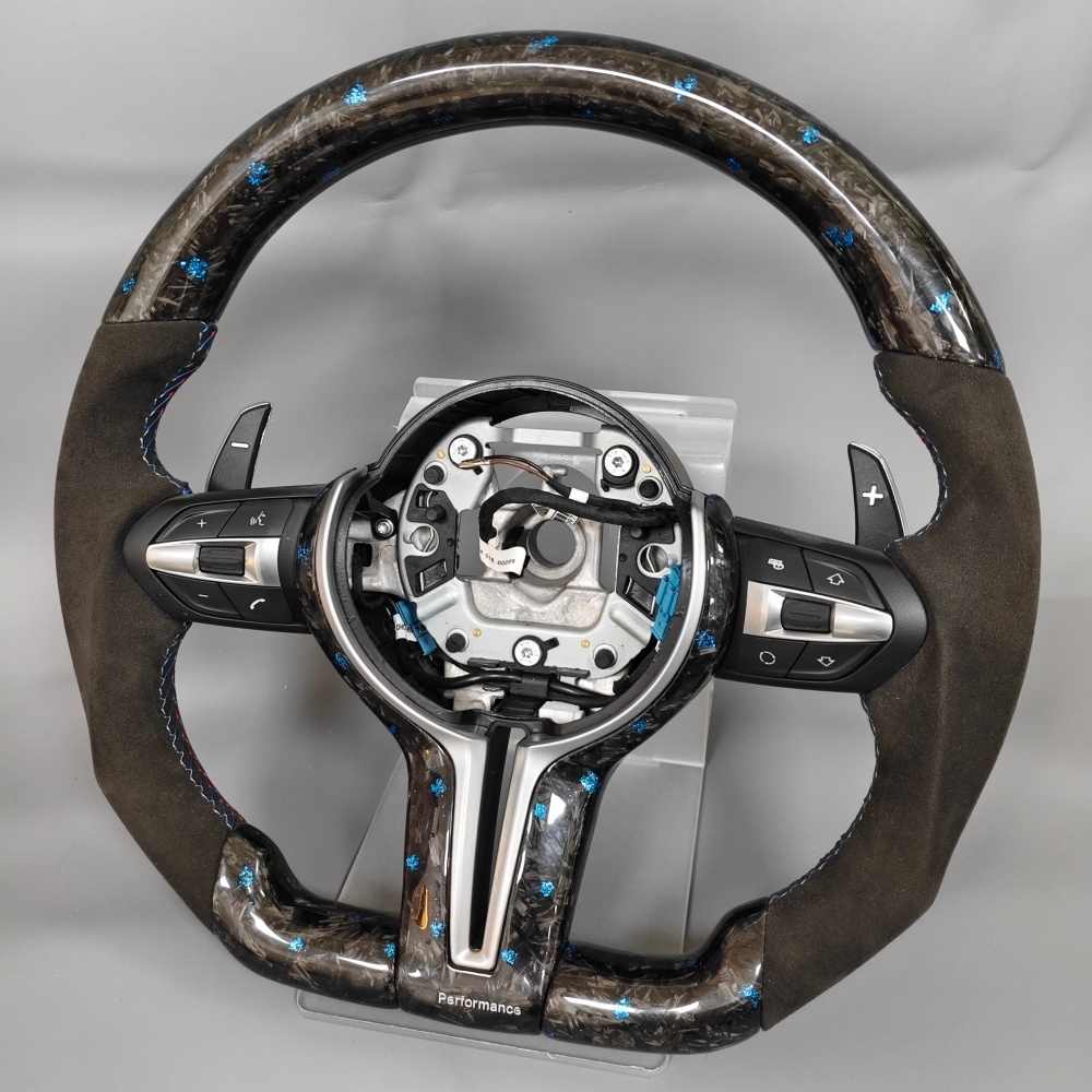 Customized Forged Carbone Volant Steering Wheel (BMW Fitment), photo 3